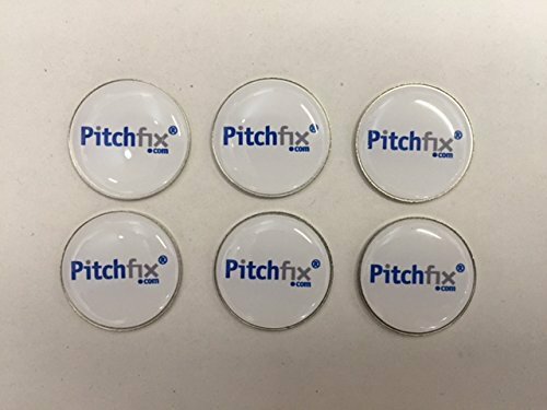 Pitchfix ball markers, 6-Pack markers