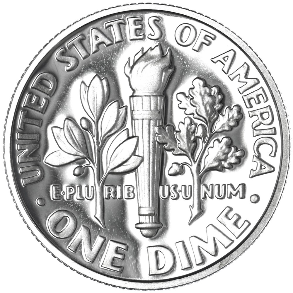 2005 S Roosevelt Dime Gem DCam Proof CN-Clad