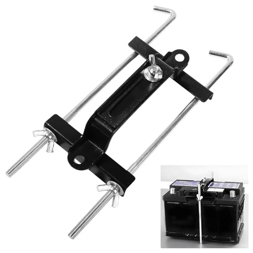 Adjustable Battery Hold Down, Universal Battery Adjustable Crossbar with 11''