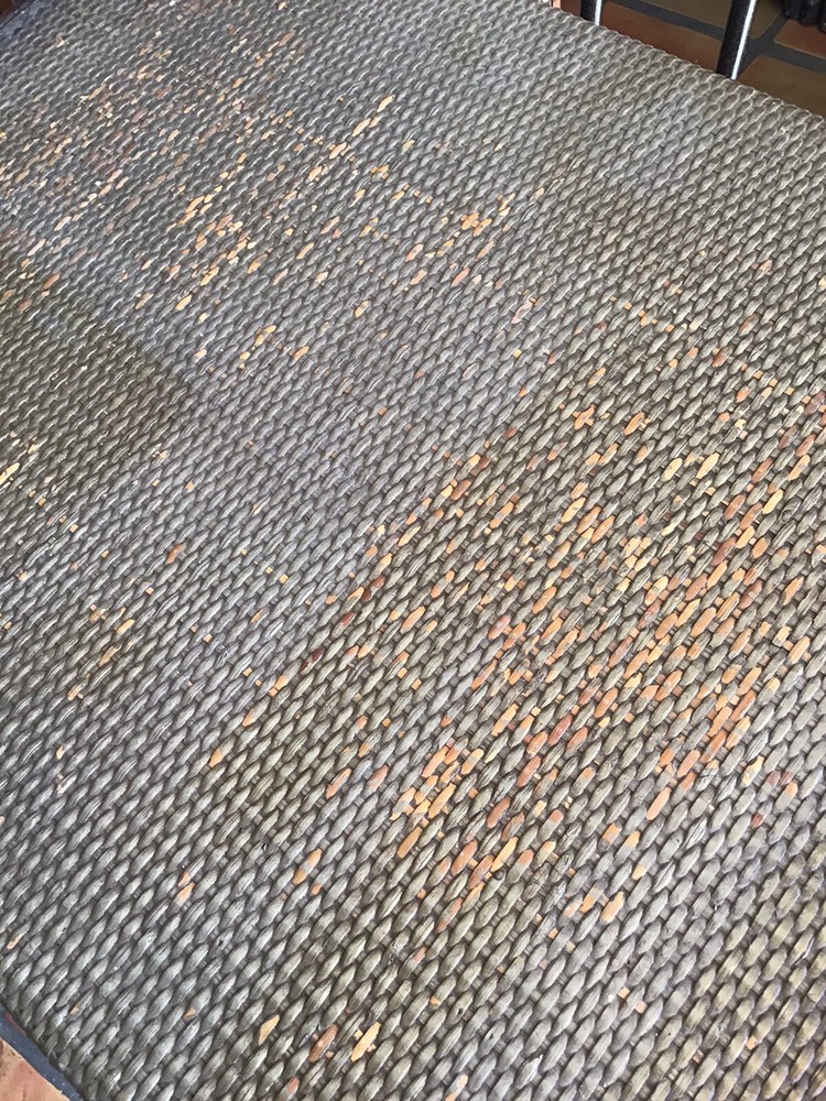 Trunk Made From Cane & Leather Vintage/Antique