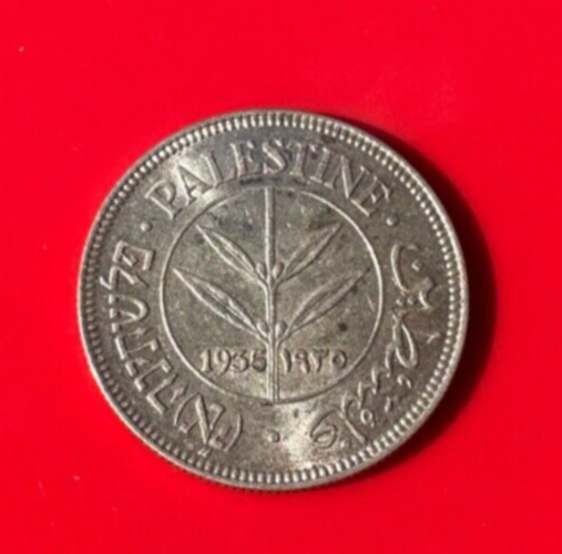 1935 Scarce Silver 50 Mils