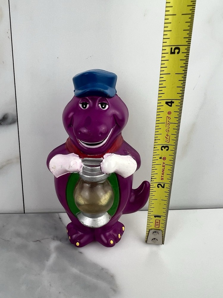 VTG Barney Night Light LITE 1992 Lyons Group WORKS
