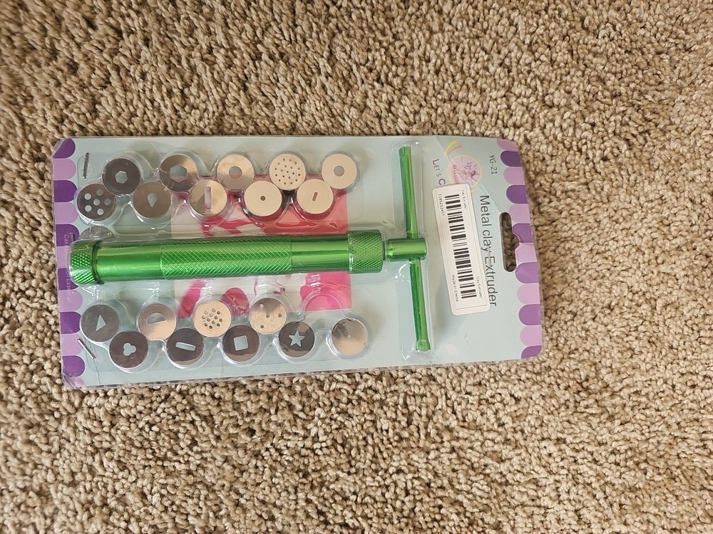 Metal Clay Extruder Polymer Craft