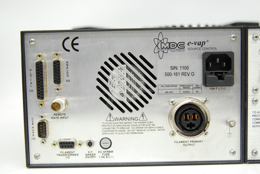 MDC e-vap Source Control 500-161 / Programmable Sweep Control