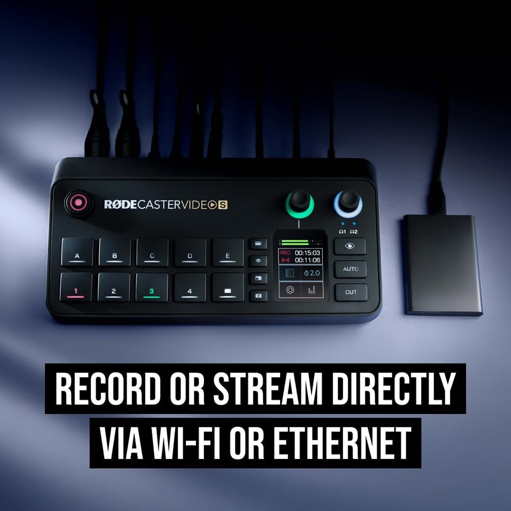 RODE RODECaster Video S All-in-One Audio/Video Console