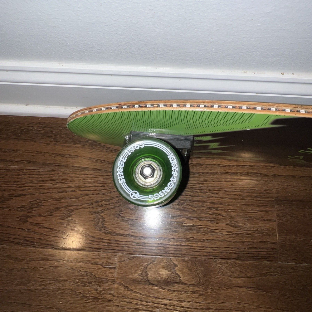 Kryptonics 30" Longboard Skateboard Beach Island Script 06/01/2021-072QR