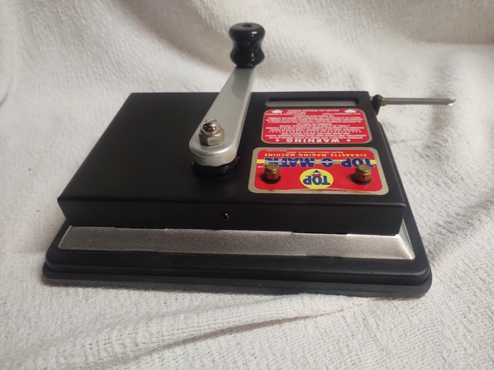 Top's Top-O-Matic Cigarette Rolling Machine