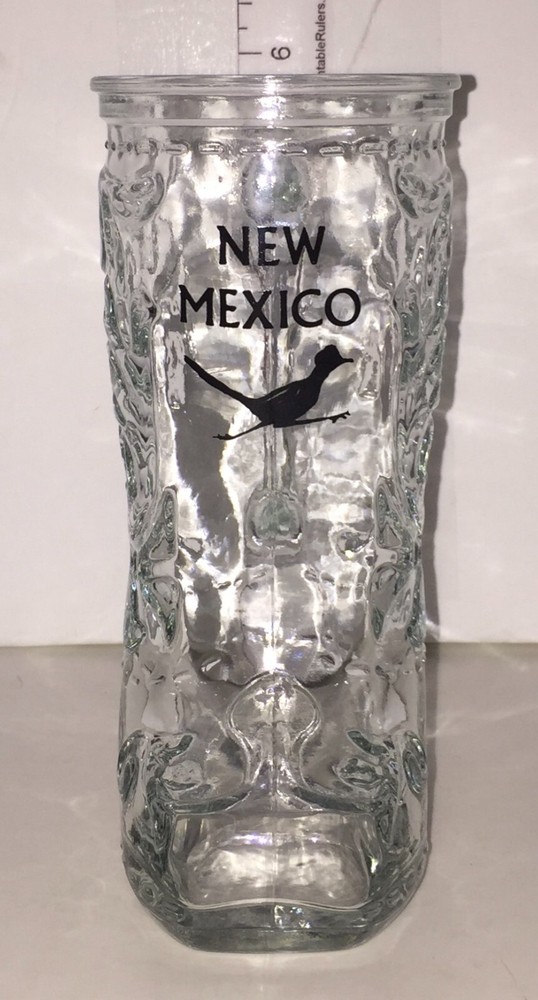 New Mexico Novelty Glass Boot