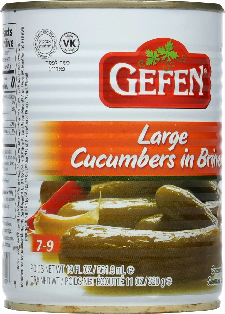Gefen Cucumber/Brine 7/9