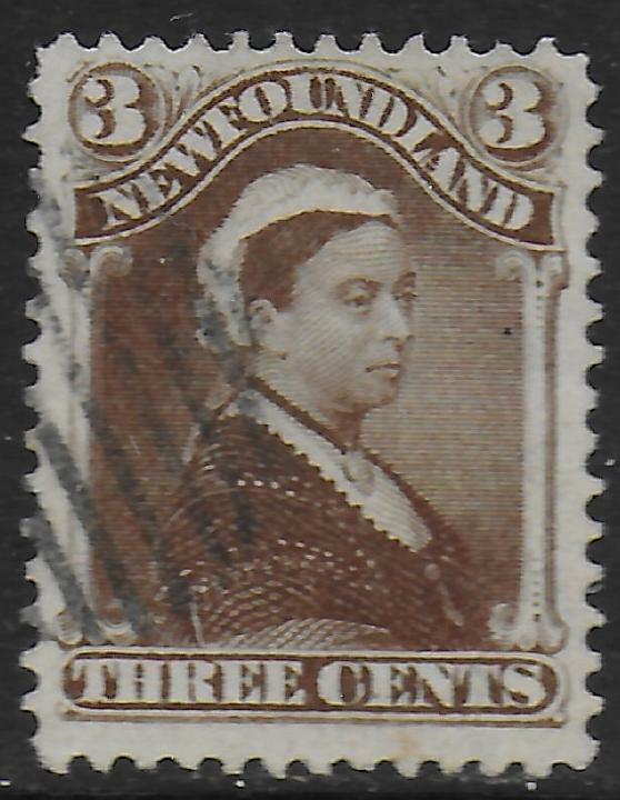 Newfoundland stamps 1896 SG 65a CANC VF