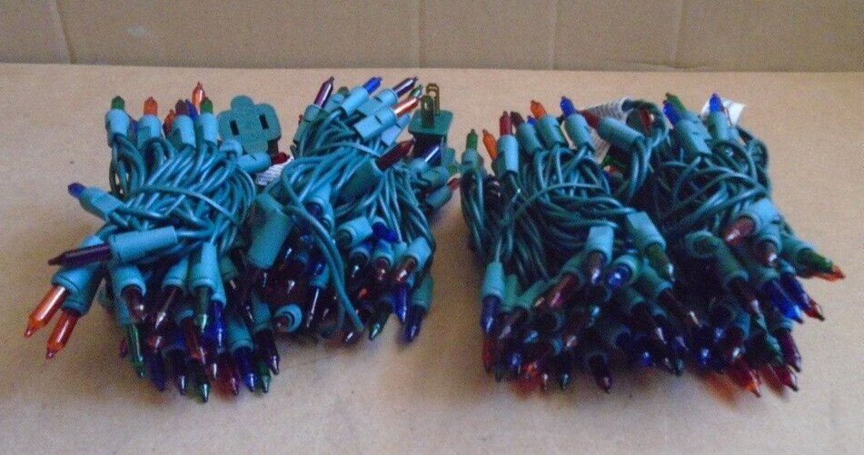 Make the Season Bright Multicolor Light Set (2-boxes) 100 ct Each ONE
