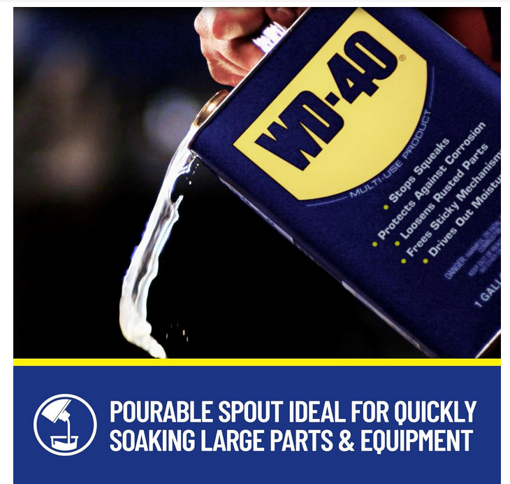 WD-40 Original Formula, Multi-Use Product, One Gallon