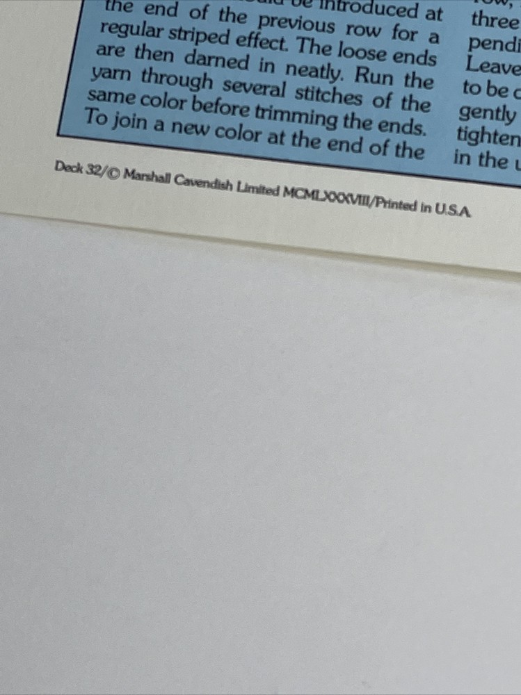 Marshall Cavendish Omar The Elephant Toy Crochet Pattern