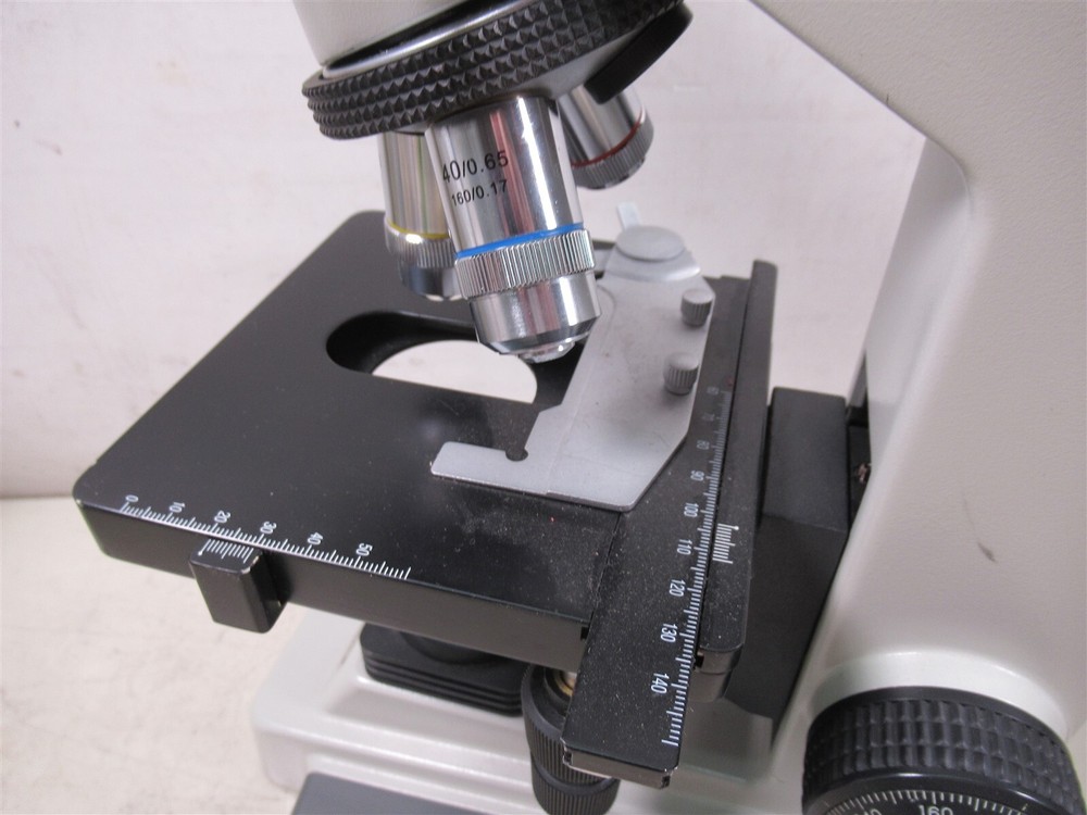 Frey Scientific B2-220 Binocular Microscope w/ Objective Lenses & Eyepieces