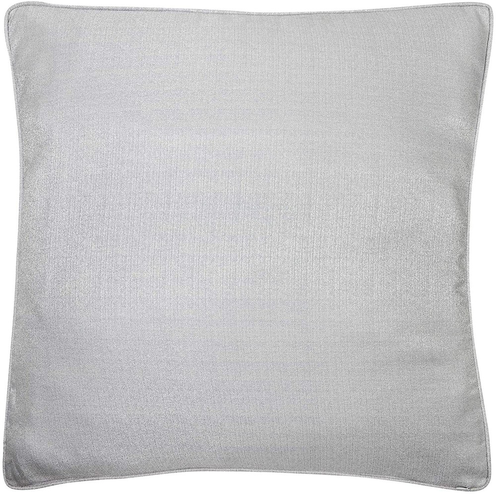 Croscill Euro Sham Nova Silver Polyester 26 x 26 Inches