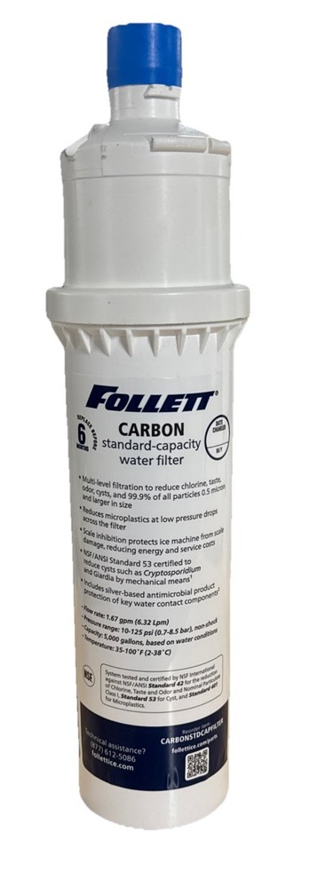 Follett CARBONSTDCAPFILTER Filter, Carbon, Standard Capacity