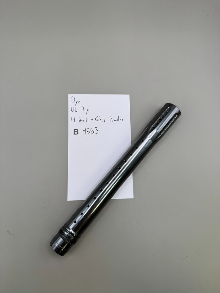 Dye UL Tip 14 inch-Gloss Pewter