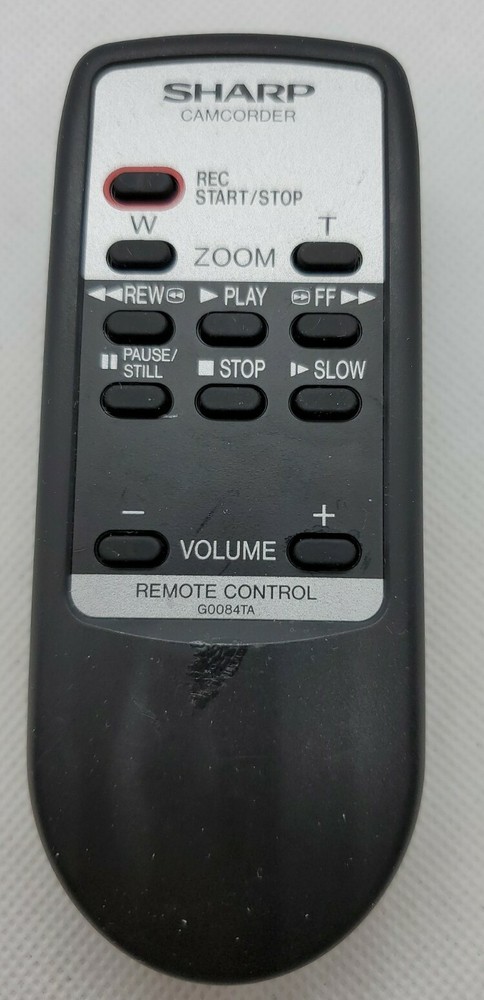 Sharp G0084TA Genuine Camcorder Remote