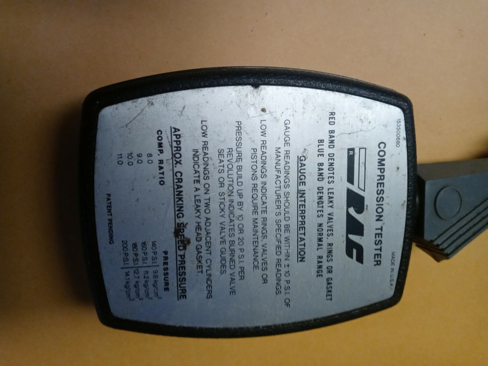Rac Vintage Compression tester