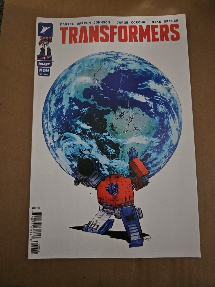TRANSFORMERS #9 CVR A DANIEL WARREN JOHNSON & MIKE SPICER - NM