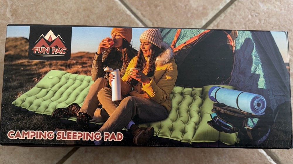 camping sleeping pad self inflating