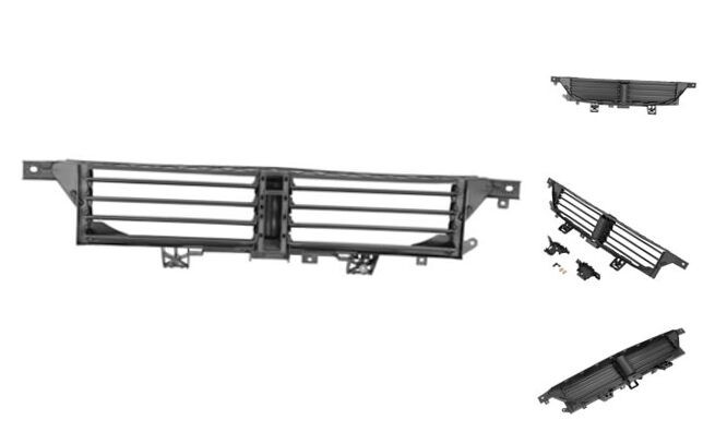 Front Radiator Active Grille Shutter Compatible with 2013-2016 Dodge Dart W/O