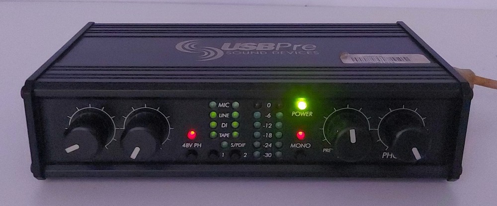 USBPre 2 Portable 2-Channel USB Audio Interface