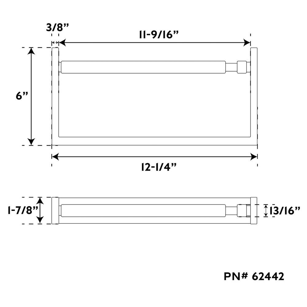 Wall-Mount Paper Towel Holder