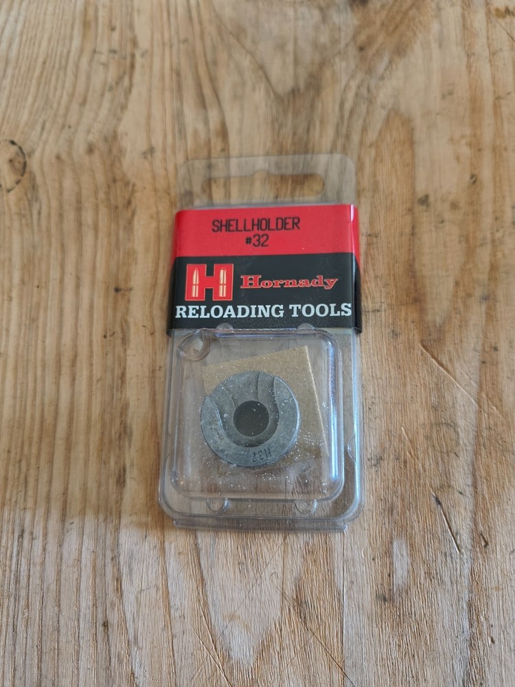 Hornady Single Shell Holders #32, #30 (X2) & #14 Silver Multi-caliber Steel