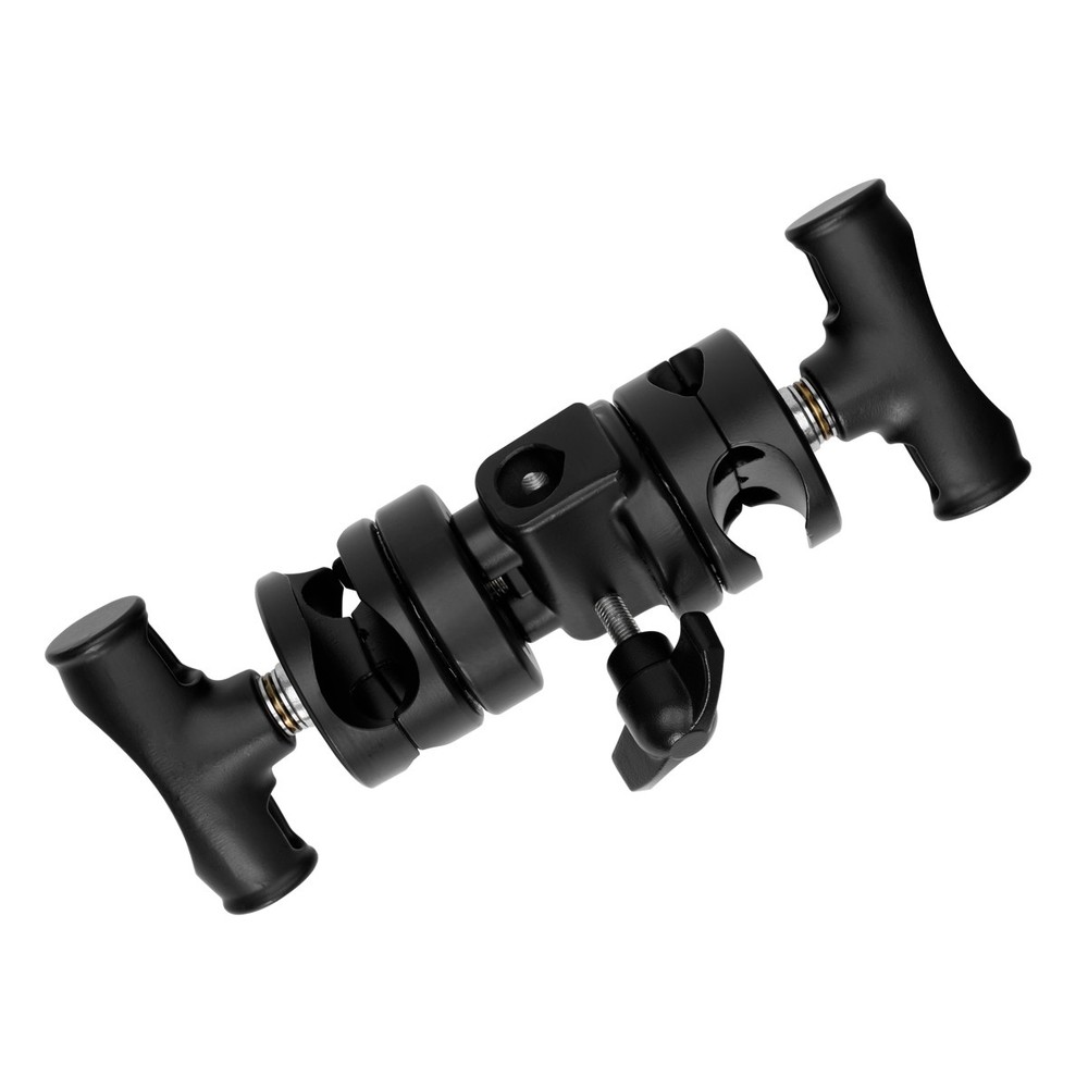 Flashpoint Twin 2.5" Grip Head with 5/8" Socket, Black