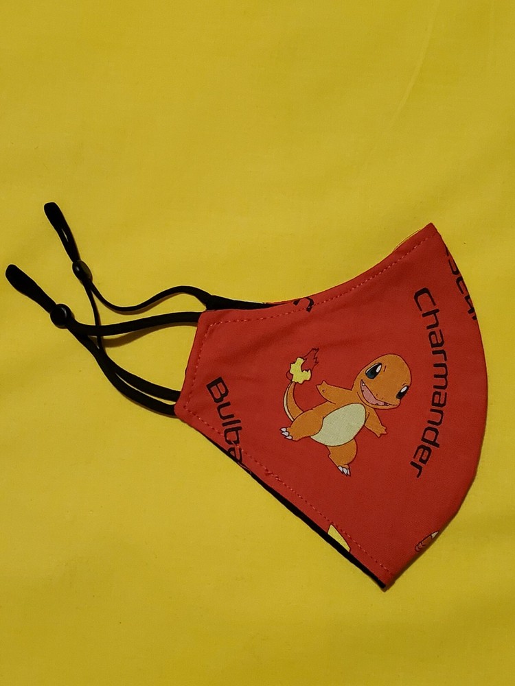 Youth Pokemon Adjustable Face Mask