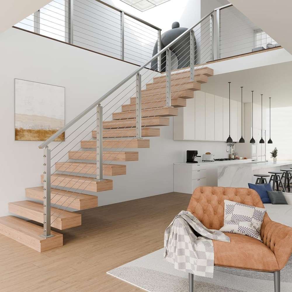 BLIKA 60 Pack Invisible Cable Railing Kits