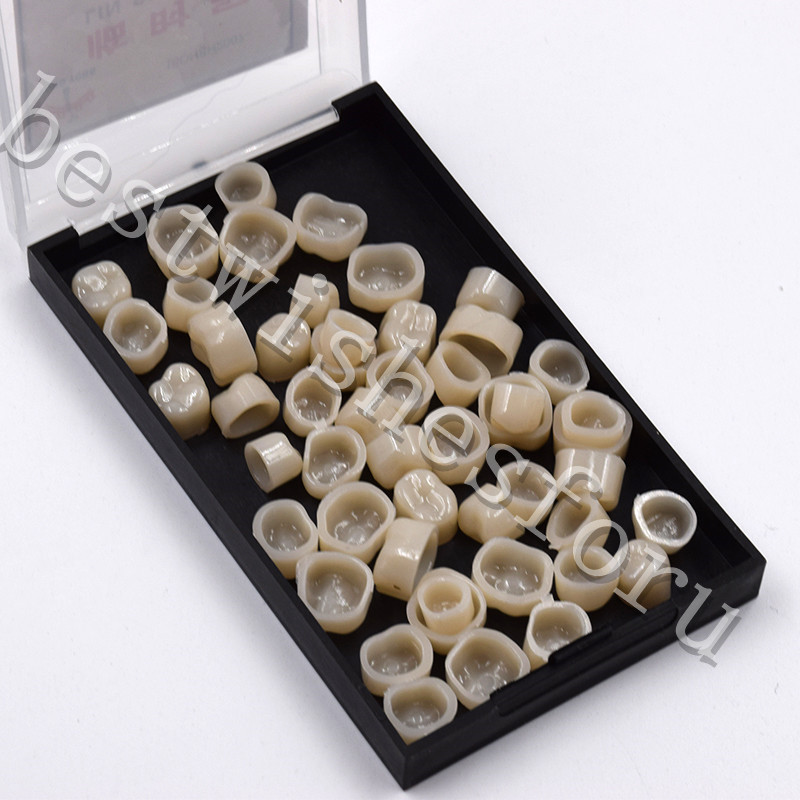 2 Box Dental Temporary Crown Veneers Material Anterior Front + Back Molar Teeth