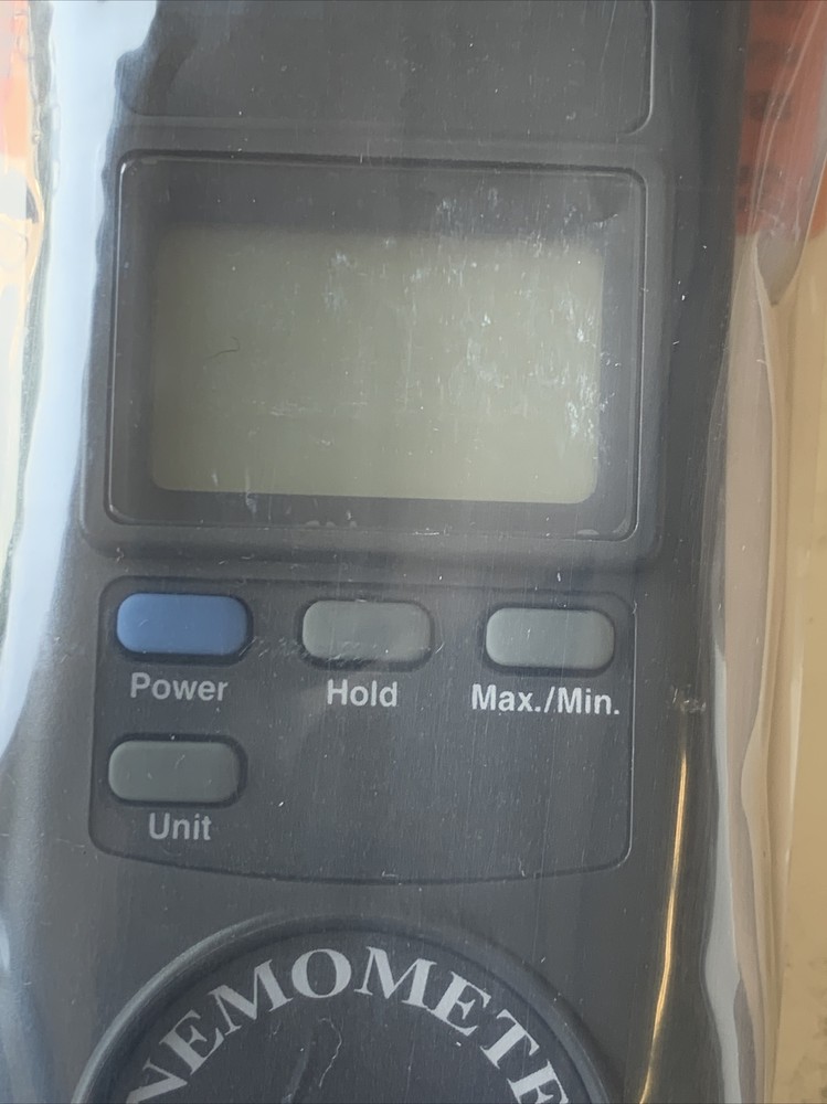 General Tools DAF800 Mini Digital Airflow Meter - Compact Design, Accurate Readi