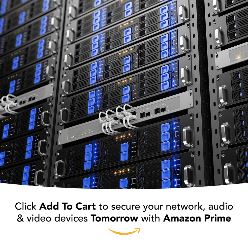 10-32 Rack Screws 50-Pack - Versatile Server Rack Accessories for Network Cab...