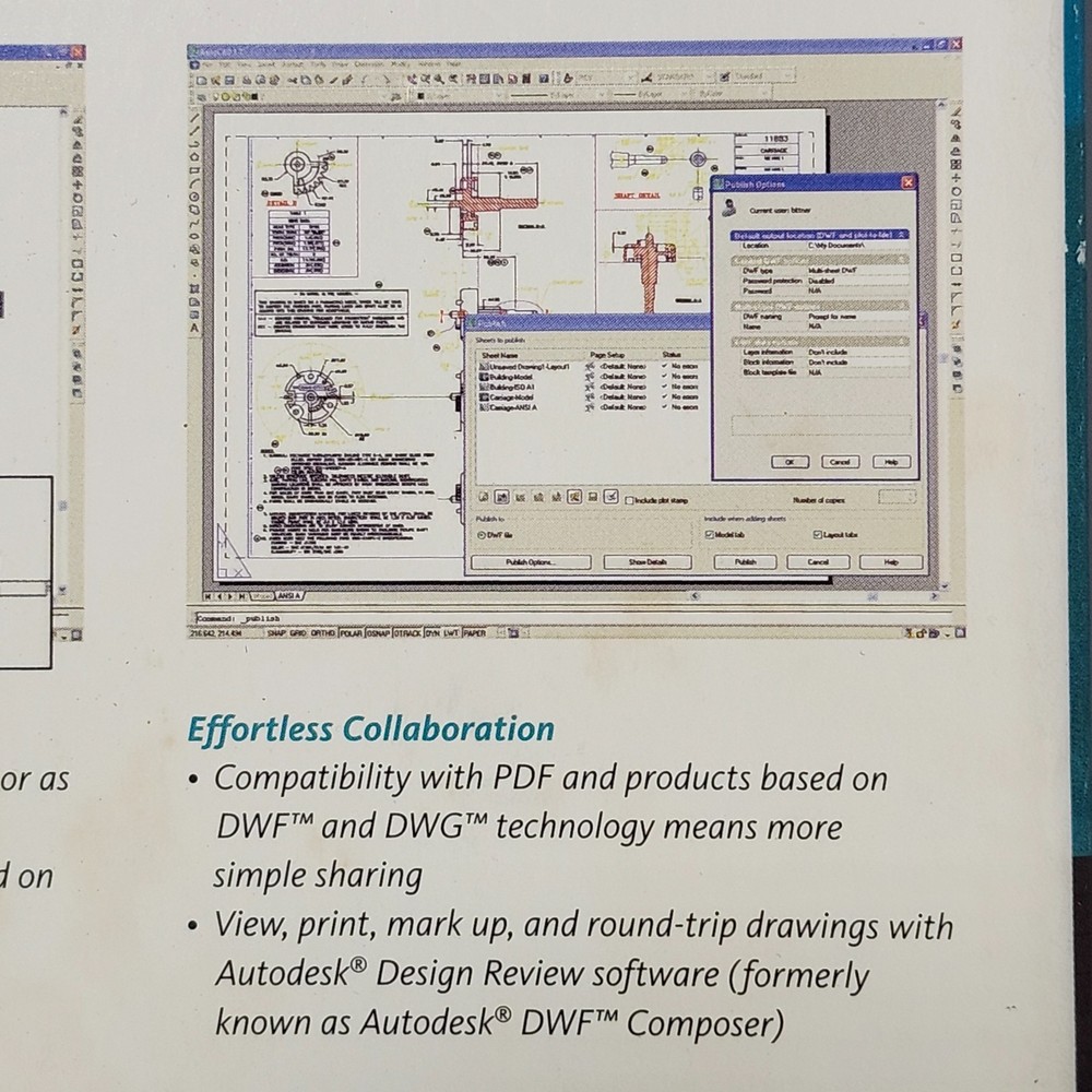 AutoCAD LT 2007 Autodesk Drafting Software in Box Serial Activation Key Untested