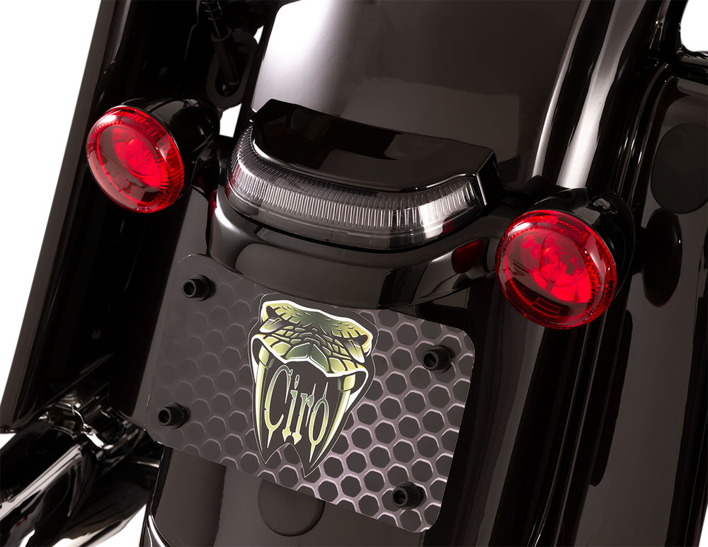 Ciro - 40154 - Taillight - Smoke - Black