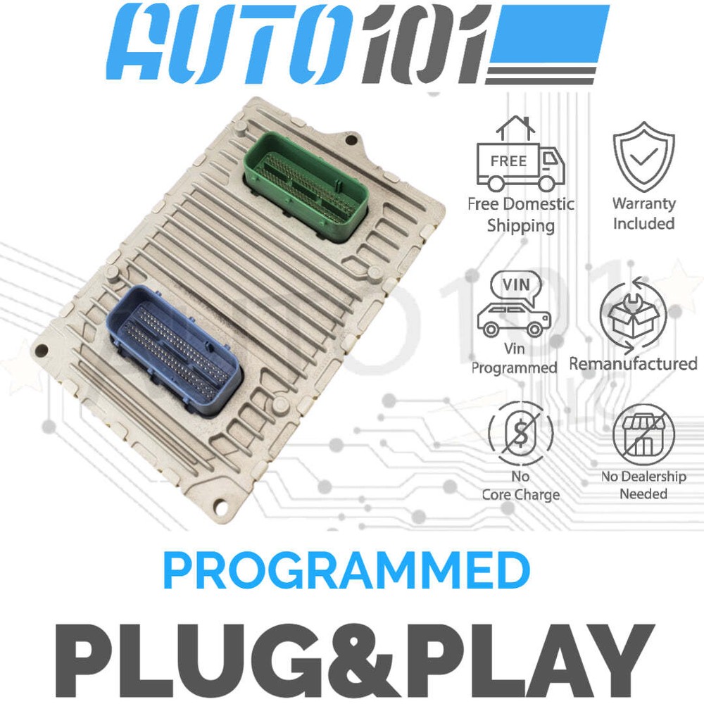 VIN Programmed 2016 Dart 2.4L Engine Computer 68273623 Plug&Play