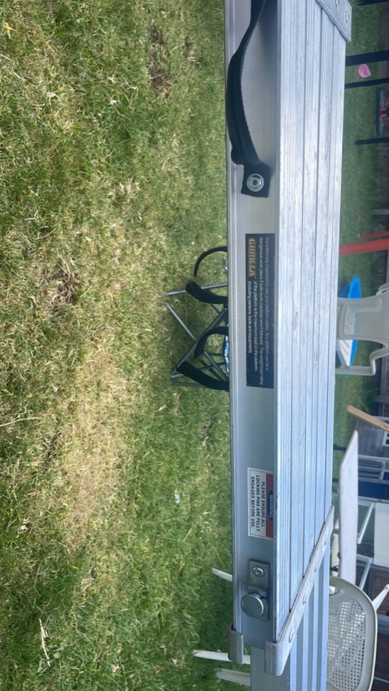 Workman Gorilla Trestle Table EXTENDABLE x 2