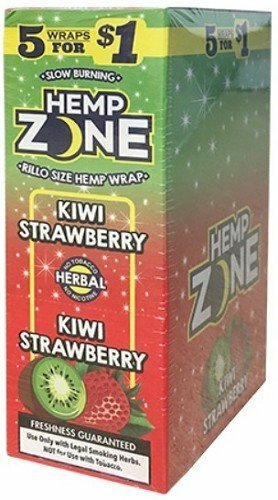 Hemp Zone Rolling Papers (Kiwi Strawberry)