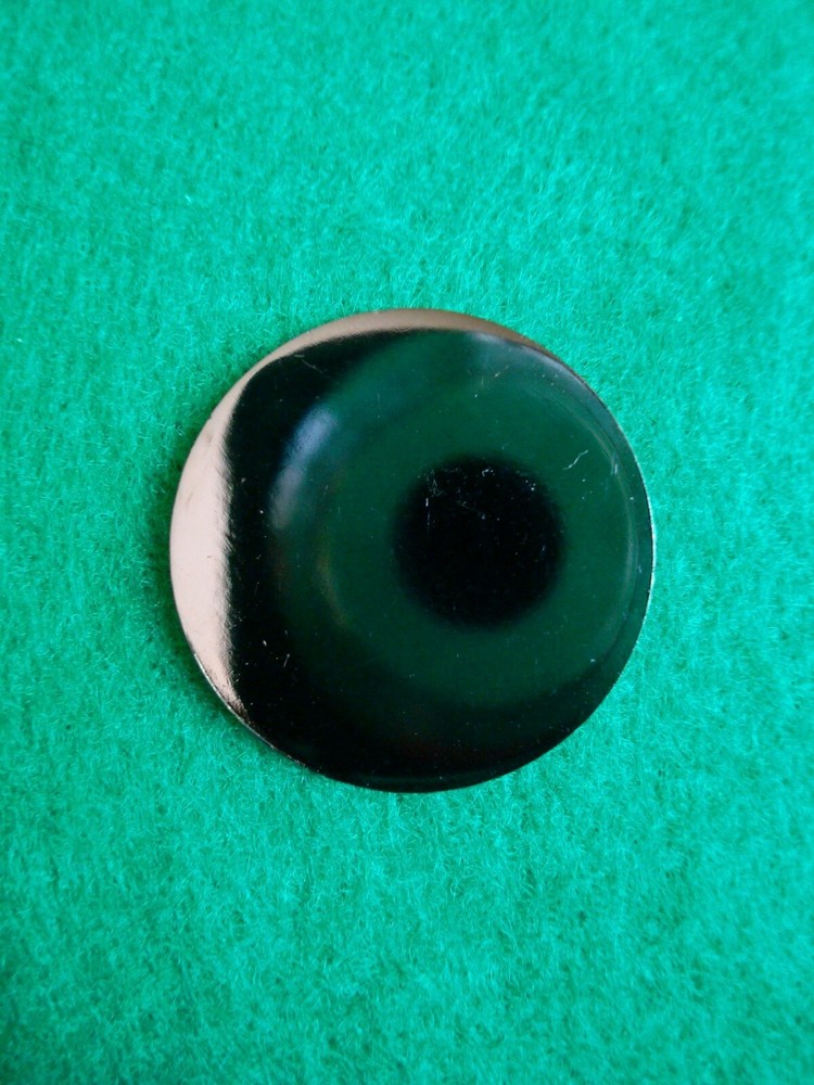 Green Shell Golf Ball Marker Metal Flat Putting Coin