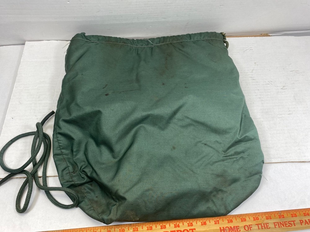 Vintage Flight Helmet Bag, Teal- 1 only