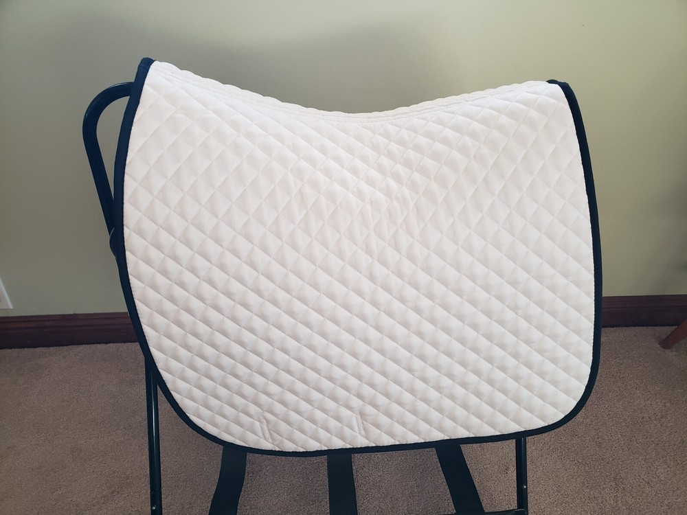 NEW! SmartPak Large White All-Purpose Saddlepad