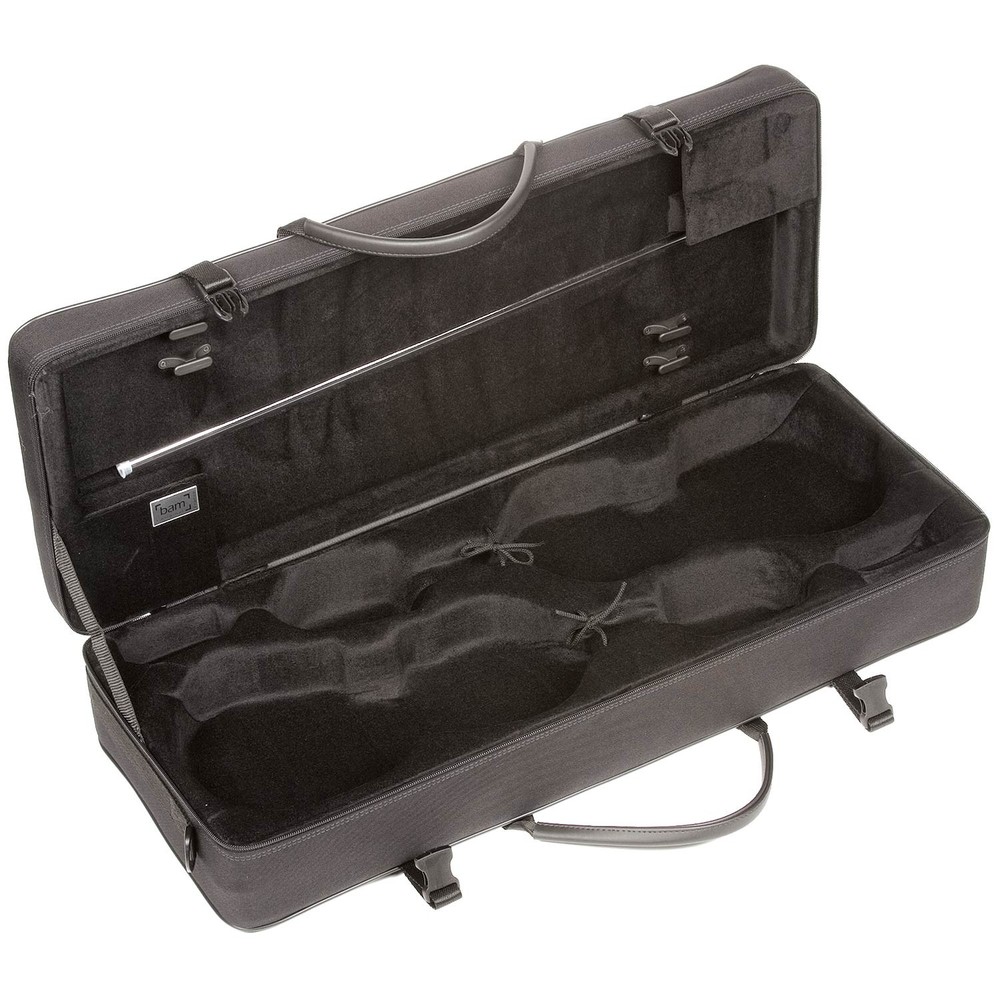 Bam Classic 2005SN Black 4/4 Double Violin Case