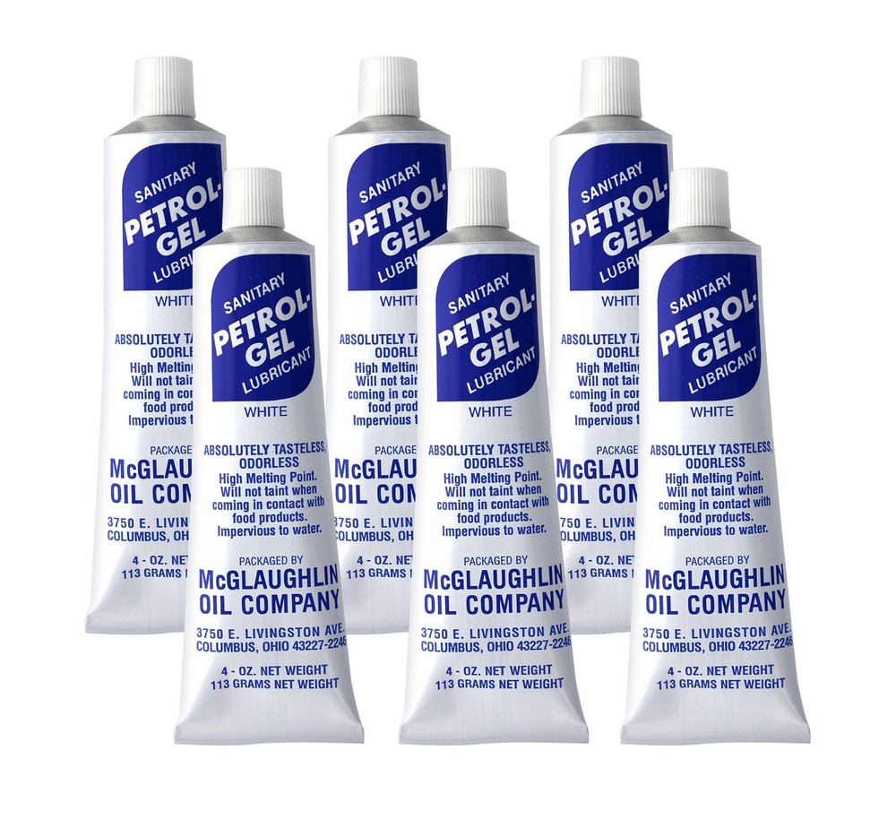 Petro-Gel. Comp. Food Grade Equipment Lubricant NSF 6 - (4 oz.) Tubes