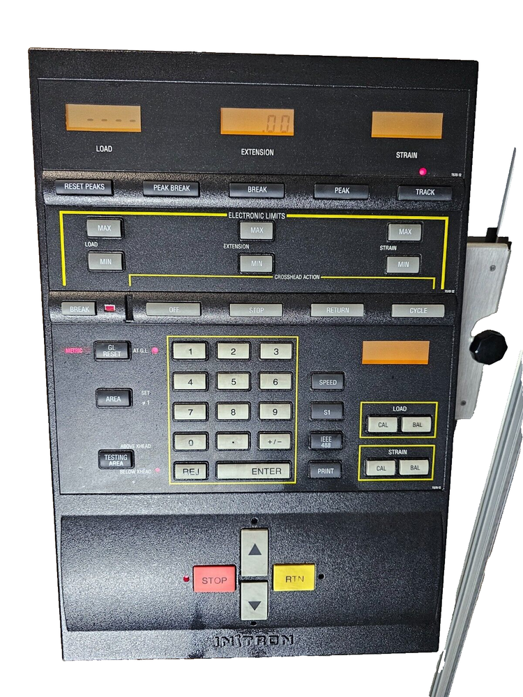 Instron 4466 Tensile Tester Compression 10KN/2250LB Capacity Load Frame