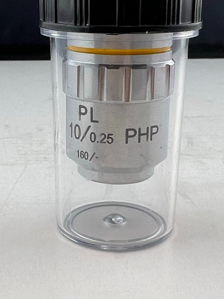 Fisher Scientific MP-OP010PC Microscope Objective Lens PL 10/0.25 PHP 160/-