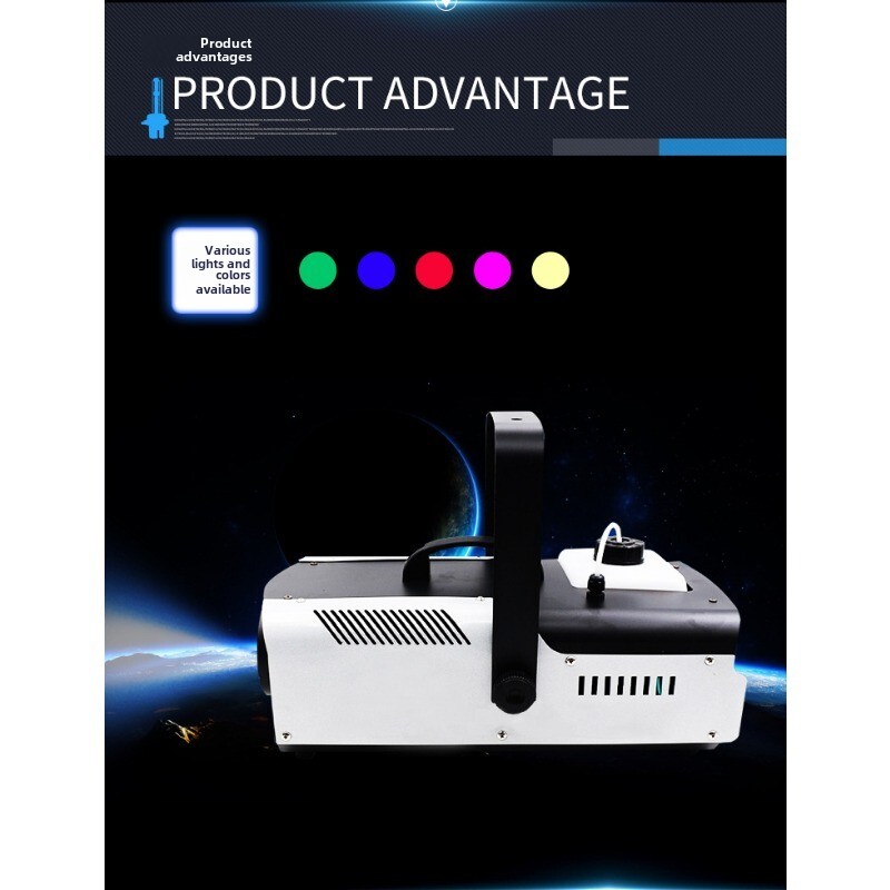 LED900W remote control smoke machine fire fighting stage performance wedding