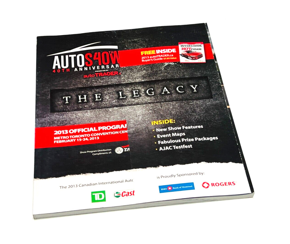 2013 Toronto Canadian International Auto Show Program