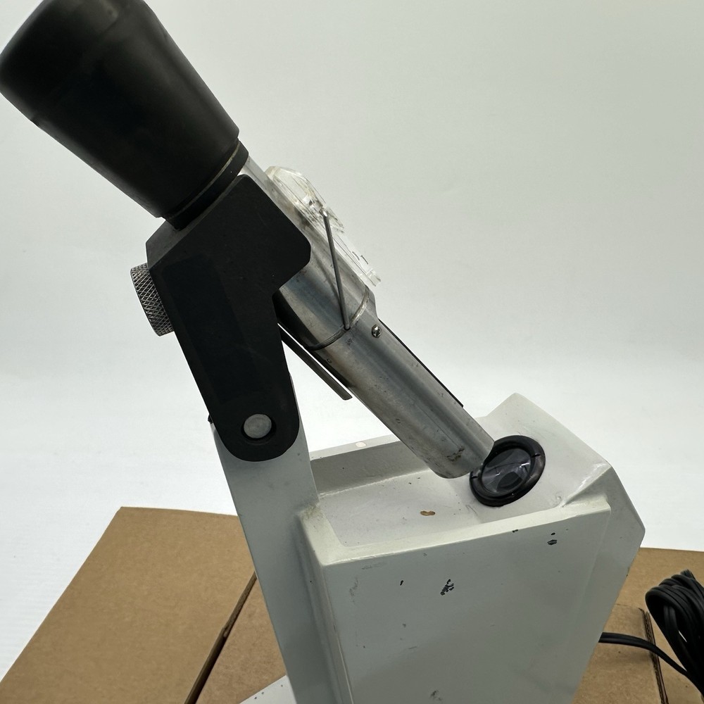 Vintage AO American Optical 10406 Table Stand Refractometer Working
